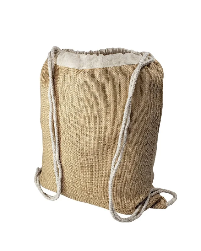 Daily Deals 96 ct Jute Drawstring Bags / Natural Burlap Backpacks - By Case Must-Have Bags, Big Discounts Daily Deals 96 ct Jute Drawstring Bags / Natural Burlap Backpacks - By Case Must-Have Bags, Big Discounts