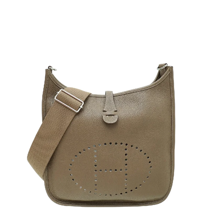 Feminine Luxe Style Sale Hermes Etoupe Evelyne III PM Bag Classic Bags, Exclusive Deals Feminine Luxe Style Sale Hermes Etoupe Evelyne III PM Bag Classic Bags, Exclusive Deals