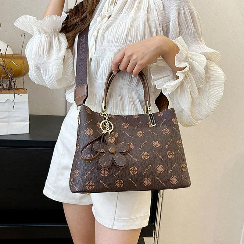Luxurious Bags With Limited-Time Offers Printed Tote Bag With Flower Pendant Shoulder Bag For Women Fashion Large-capacity Crossbody Bag Shoulder Bags, Crossbody Bags, And More On Sale Luxurious Bags With Limited-Time Offers Printed Tote Bag With Flower Pendant Shoulder Bag For Women Fashion Large-capacity Crossbody Bag Shoulder Bags, Crossbody Bags, And More On Sale