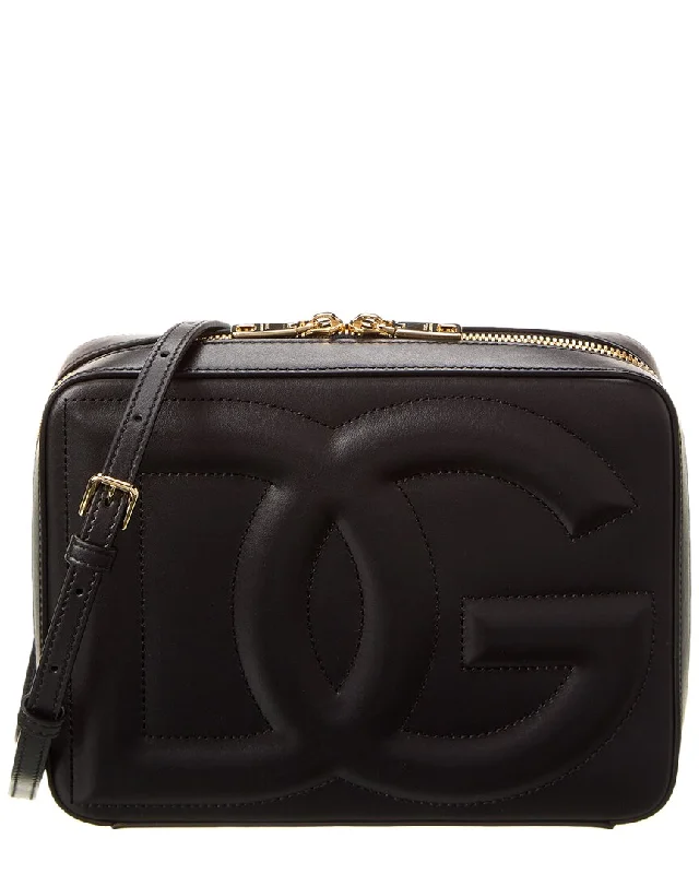 Dolce & Gabbana Dg Medium Leather Camera Bag