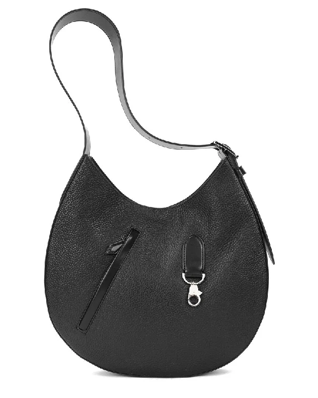 Tiffany & Fred Paris Top-Grain Leather Hobo Bag