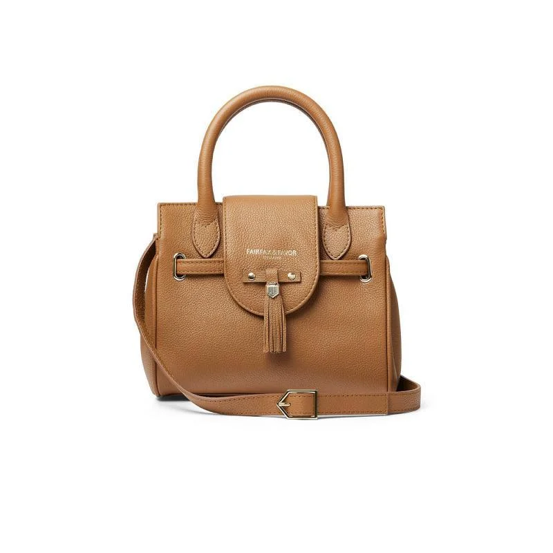 Fairfax & Favor Mini Windsor Ladies Handbag - Tan Leather