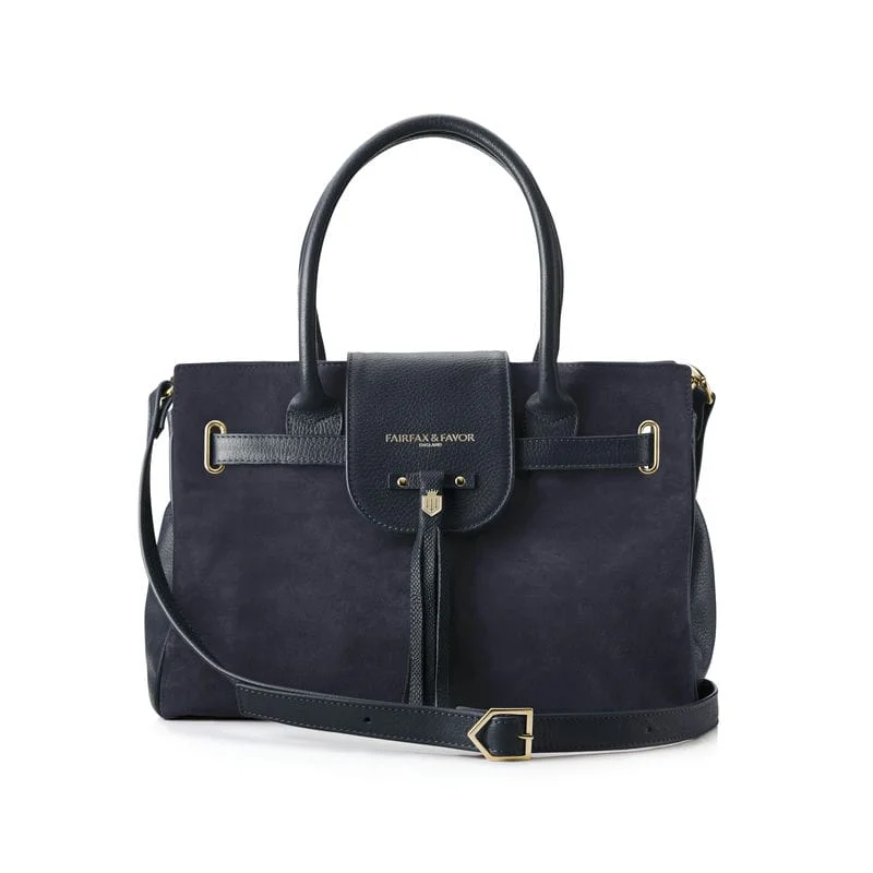 Fairfax & Favor Windsor Ladies Handbag - Navy