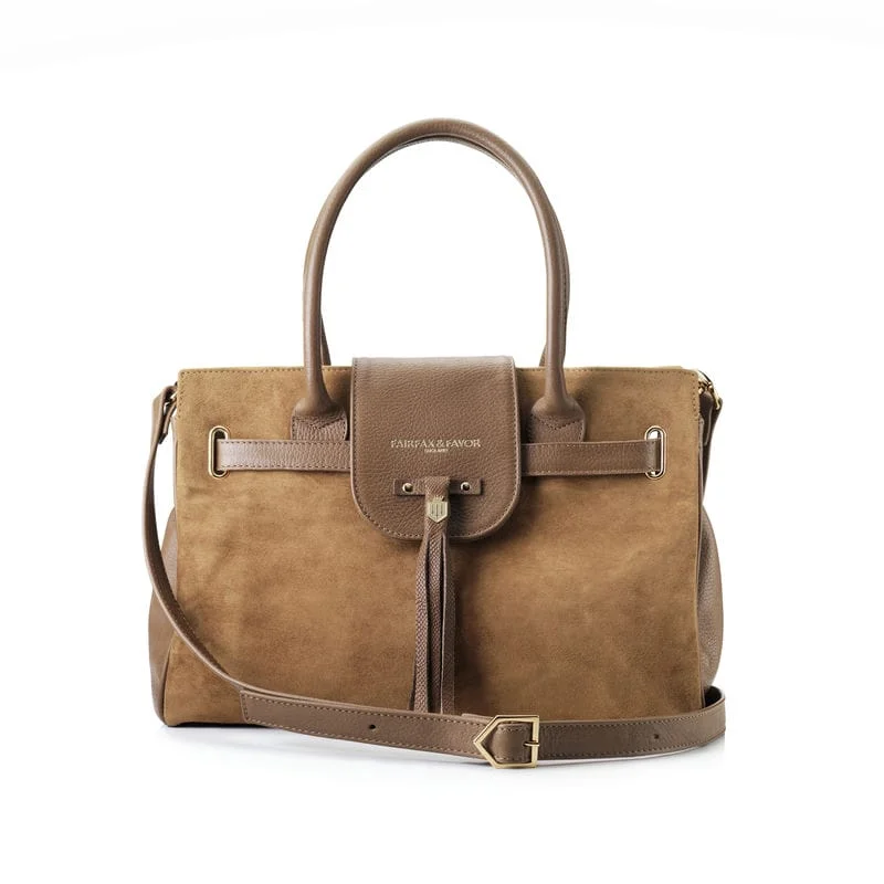 Fairfax & Favor Windsor Ladies Handbag - Tan