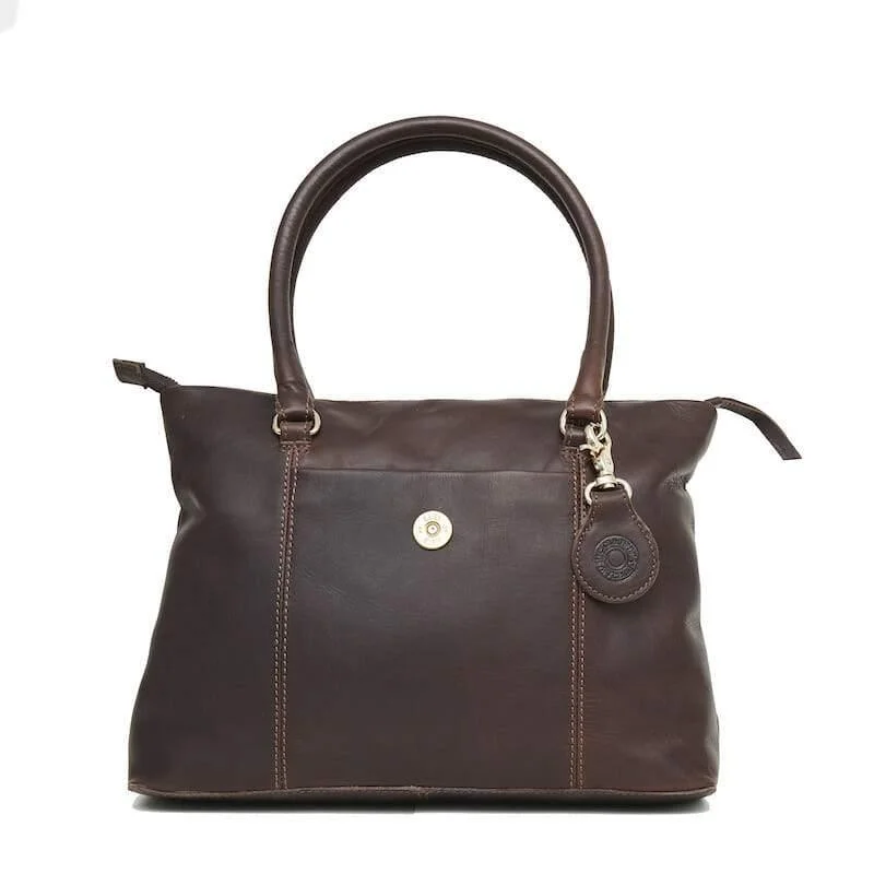 Hicks & Hides Hidcote Cartridge Ladies Handbag - Brown