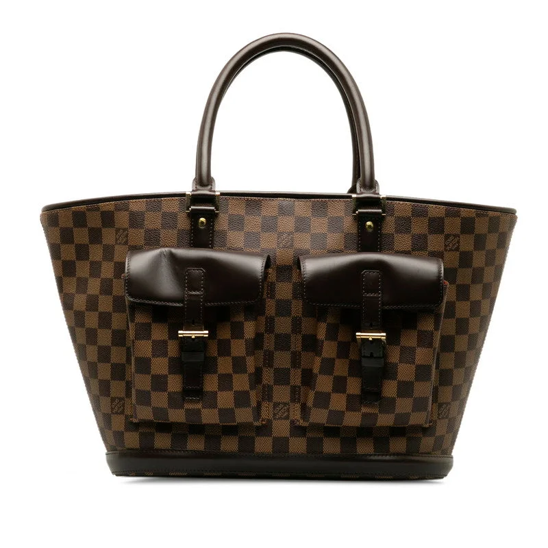 Louis Vuitton Damier Manosque GM Handbag N51120 Brown