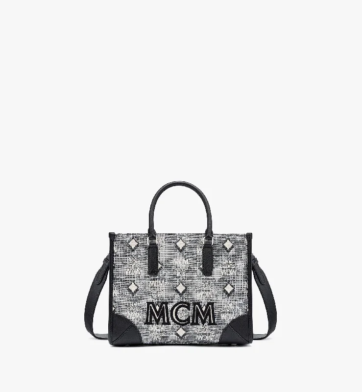 München Tote In Vintage Monogram Jacquard