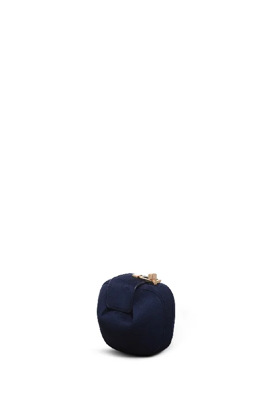 Rafaela Coin Purse in Navy Suede