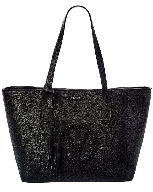 Valentino by Mario Valentino Soho Rock Leather Tote