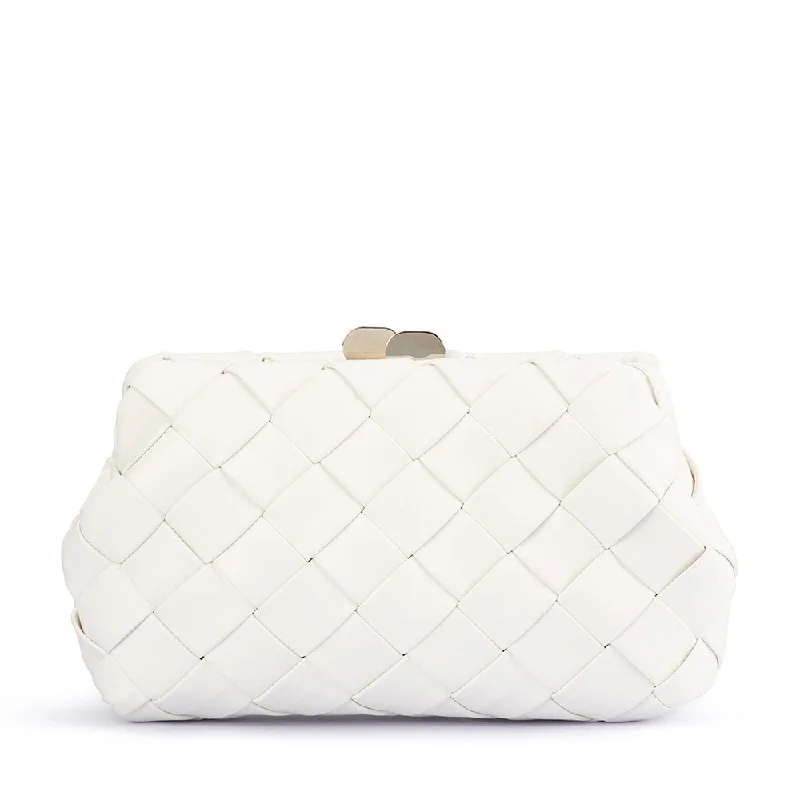 QUINN Woven Clutch