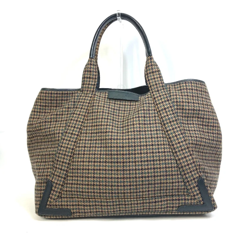 Balenciaga -  Tweed Tote Bag (Pre-Owned)