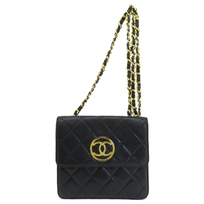 Chanel Coco Mark  Leather Shoulder Bag (Pre-Owned)