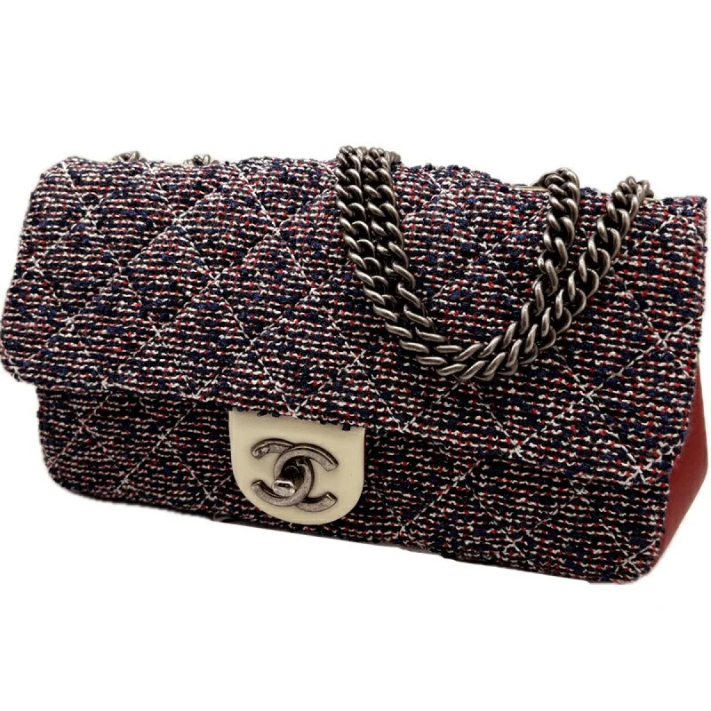 Chanel Timeless  Tweed Shoulder Bag (Pre-Owned)