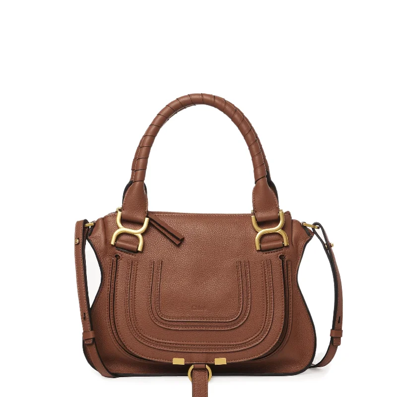 Marcie Small Double Calf, Tan