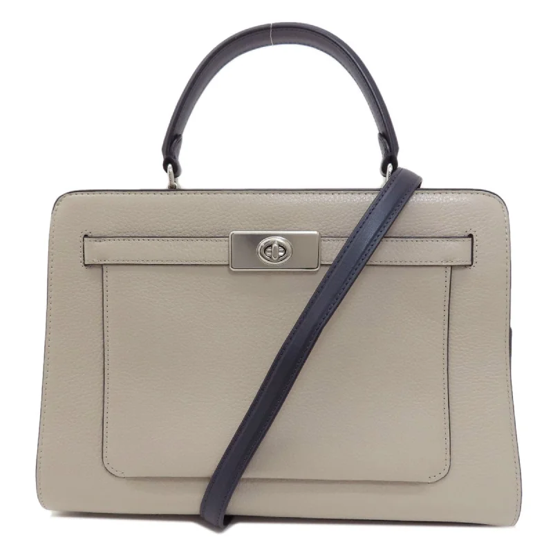 Coach  Leather Tote Bag (Pre-Owned) Elegant Totes At Limited-Time Prices