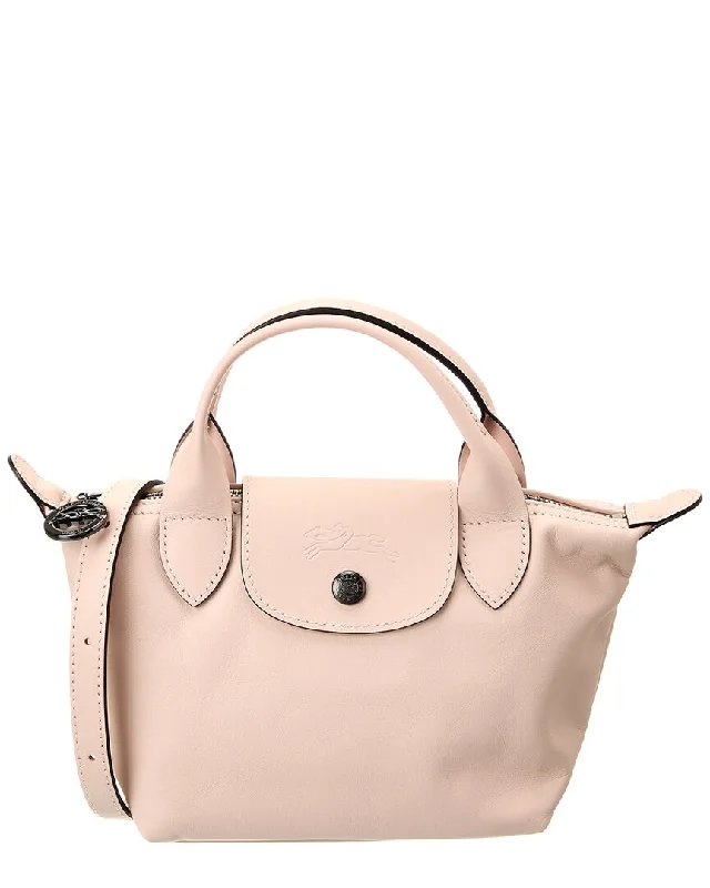 Longchamp Le Pliage Xtra Leather Tote The Best Handbag Offers Are Here