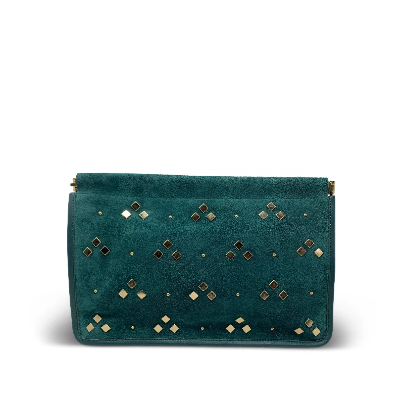 Petrol Studded Clutch