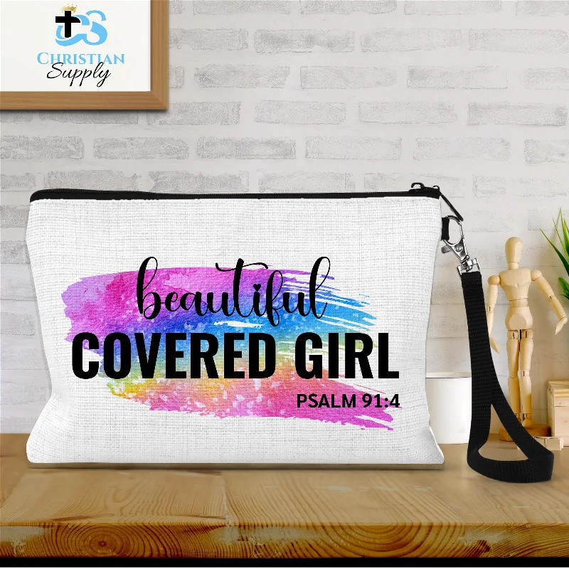 Beautiful Covered Girl Wristlet