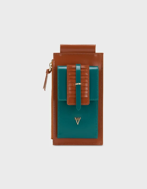 Verdigris & Bombay Brown