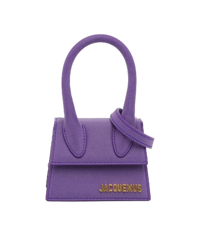 Jacquemus Le Chiquito Mini Suede Leather Bag