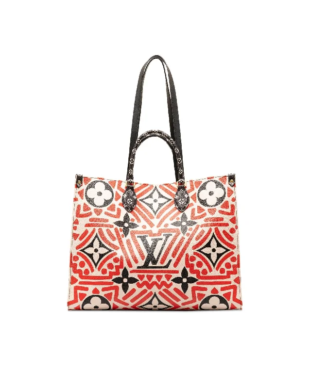 Louis Vuitton OnTheGo GM Tote Bag Red