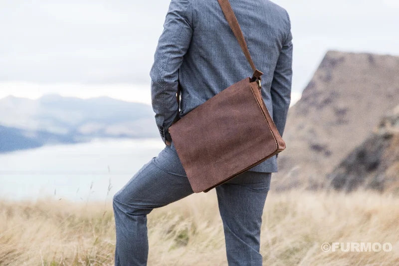 Furman Mens Satchel Fashionable Crossbody Bags At Special Offers